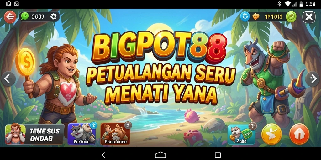 Gameplay seru dan mendebarkan dalam BIGPOT88.
