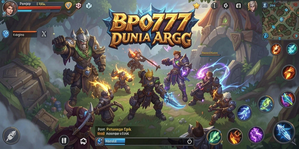 Screenshot menampilkan aksi mendebarkan dalam dunia ARPG.