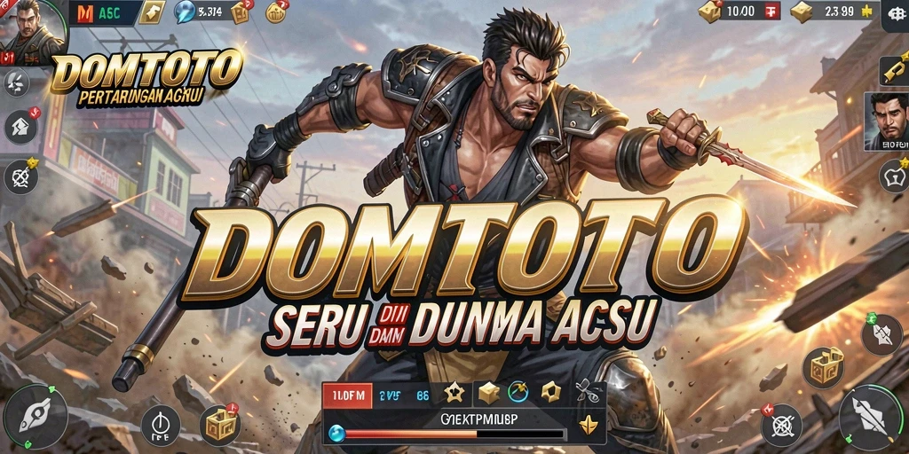 Gameplay seru DOMTOTO dengan pertempuran yang mendebarkan.
