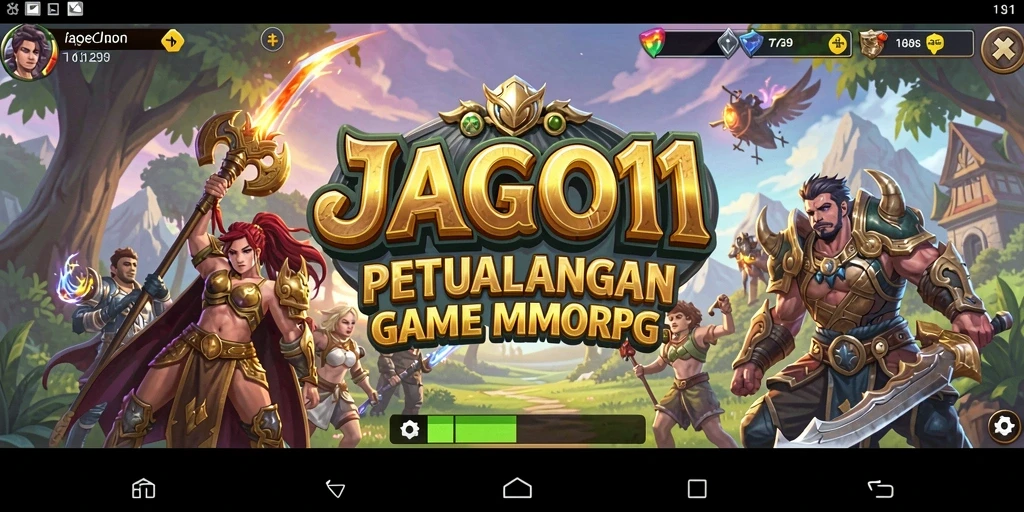 Screenshot gameplay JAGO11 dengan grafik menakjubkan dan aksi pertempuran mendebarkan.