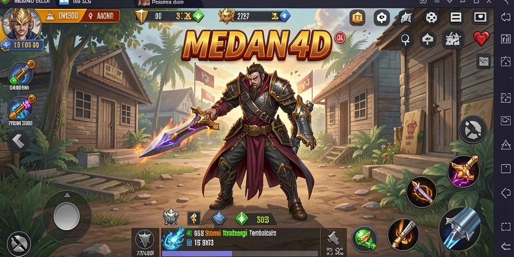 Tampilan gameplay MEDAN4D yang mendebarkan dan strategis.