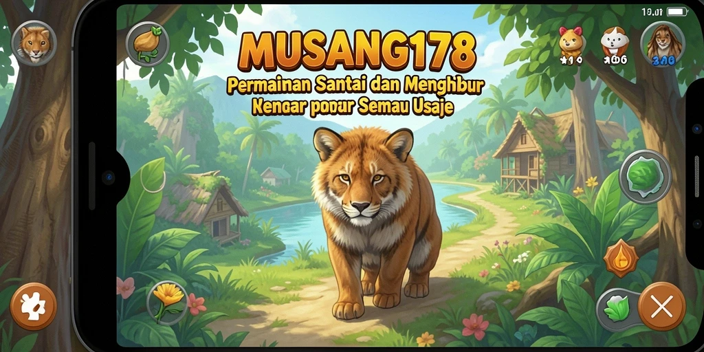 Screenshot gameplay MUSANG178 menampilkan aksi seru dan grafis yang menarik.