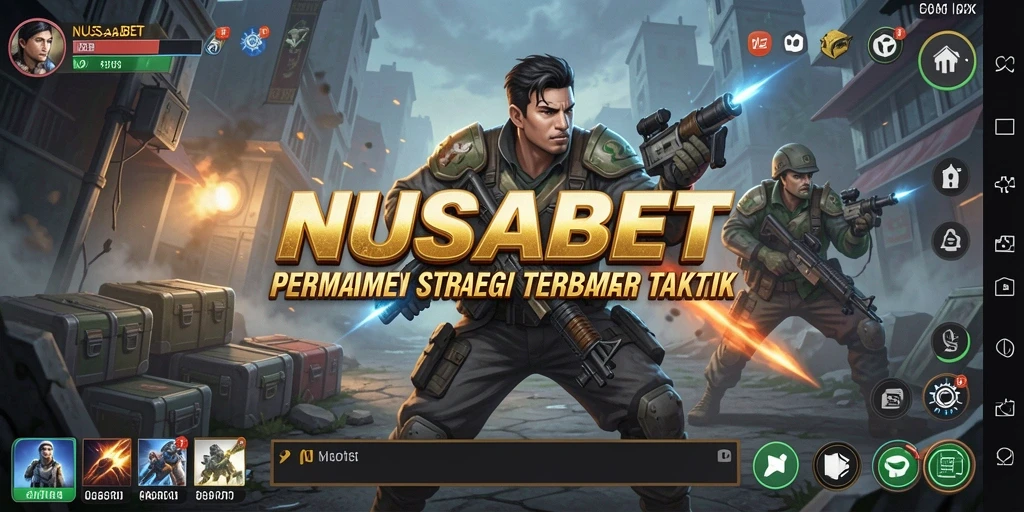 Gameplay NUSABET yang menegangkan dan penuh strategi.