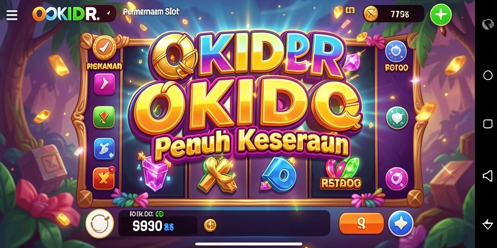 Gameplay menarik dari OKIDR di dunia slot yang penuh warna.