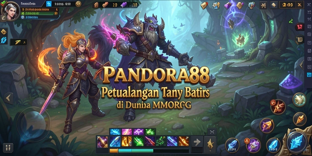 Tampilan dinamis dari gameplay PANDORA88 yang menakjubkan.