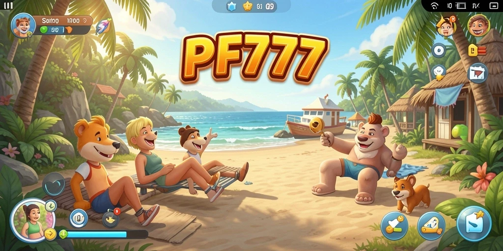 Tampilan gameplay PF777 yang mengasyikkan dan penuh warna.