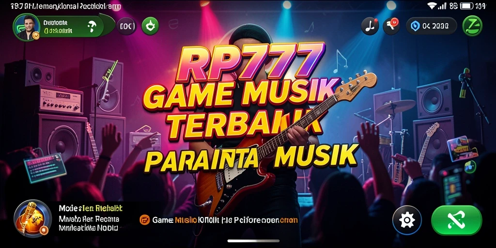 Menampilkan gameplay menarik dari aplikasi musik RP777 yang mengasyikkan.