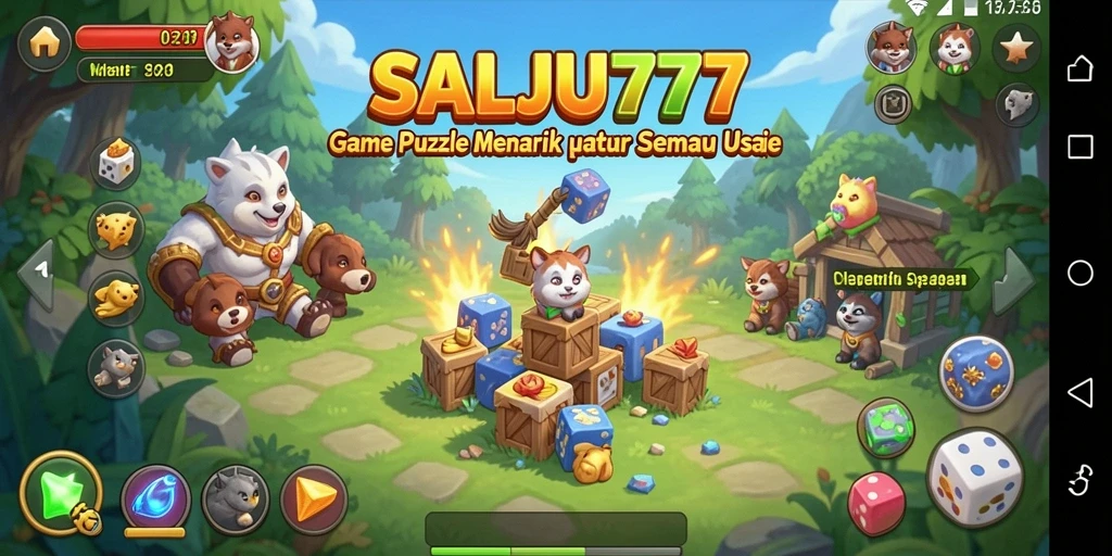 Screenshot SALJU777 menampilkan gameplay Puzzle yang seru dan menarik.