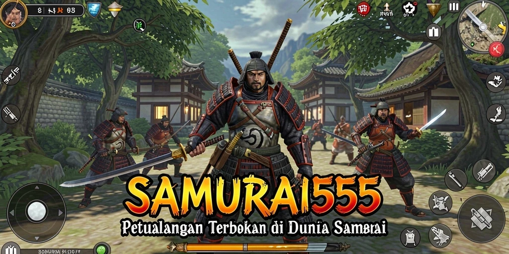 Gameplay seru di dunia samurai yang luas.