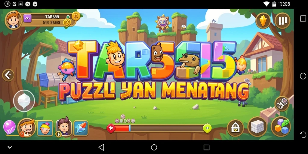 Tangkapan layar TAR555 menampilkan gameplay Puzzle yang menarik dan menantang.