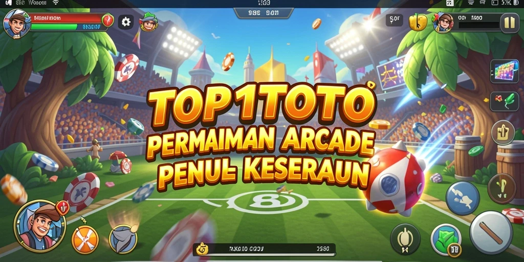 Tampilan gameplay seru dan penuh warna di TOP1TOTO.