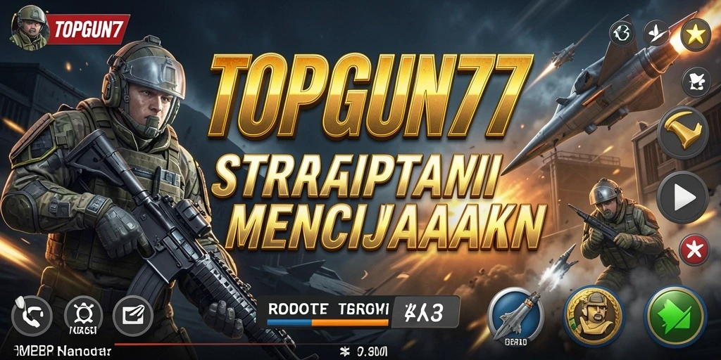 Tampilan gameplay menarik dari TOPGUN77 dengan rencana strategis yang mendalam.