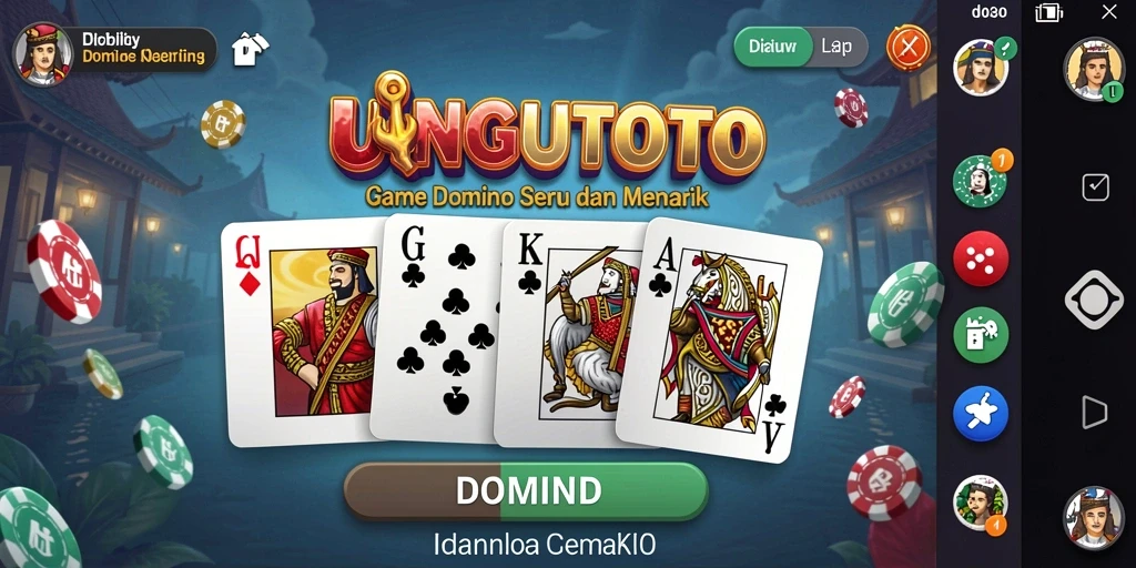 Tangkapan layar gameplay seru UNGUTOTO dengan fitur menarik.