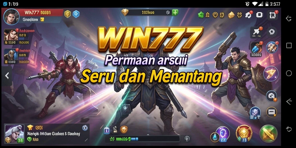 Screenshot gameplay dari WIN777 menunjukkan strategi mendebarkan dalam aksi.